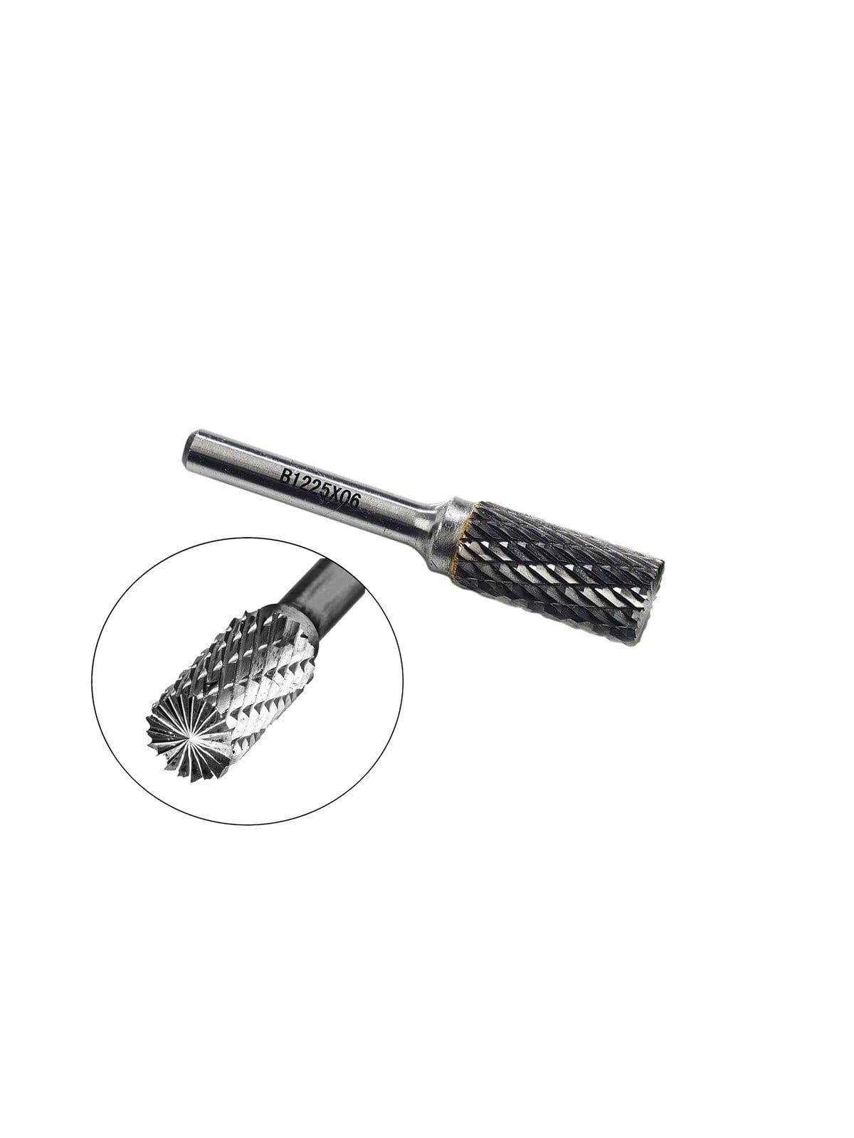 B Tip 06x16x06 Karbür Kalıpçı Freze Ucu Silindir Alın Kesmeli GFB3215