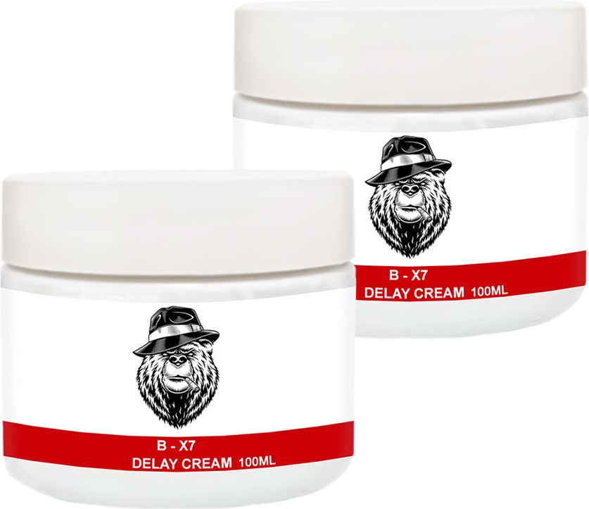 B-X7 2 Adet Geci.ktirici Krem Dela.y Cream 100 ml X7KAT Erkek Kremi