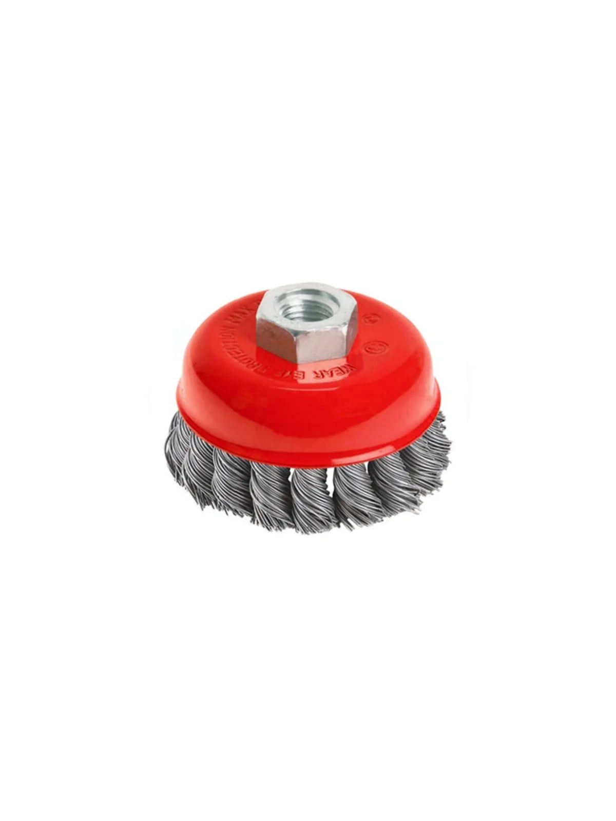 BAY-TEC Burgulu Çanak Tel Fırça 100 mm MK1170