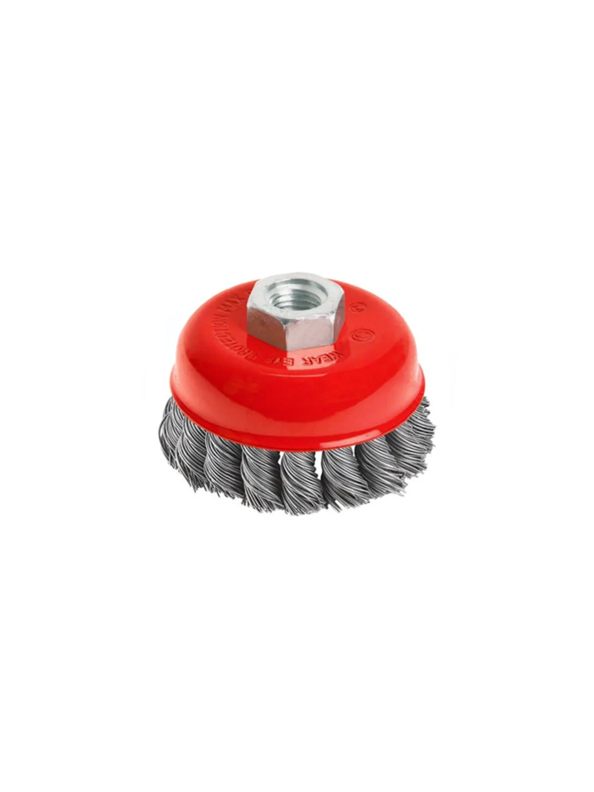 BAY-TEC Burgulu Çanak Tel Fırça 75 mm MK1150