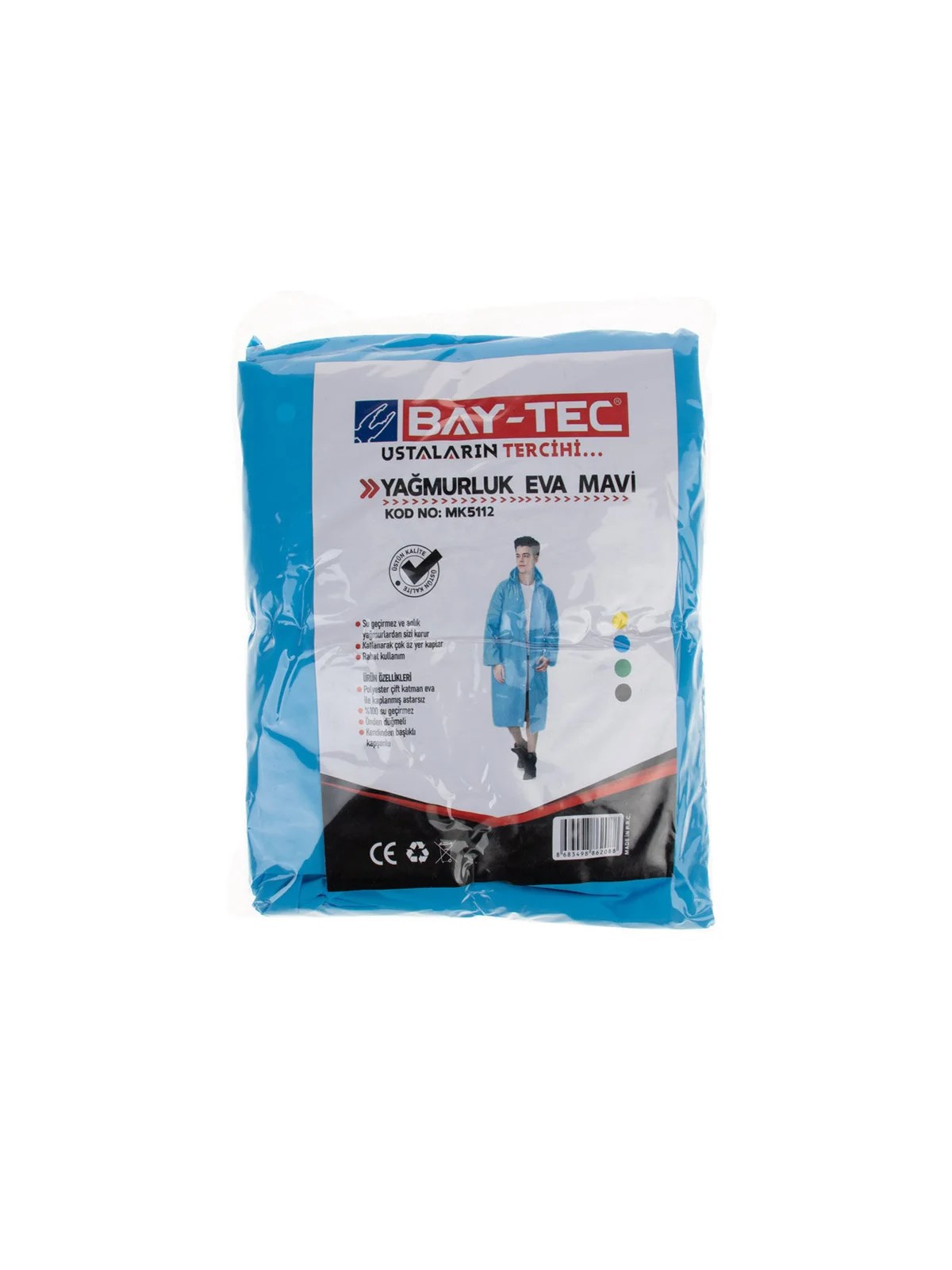 BAY-TEC MK5112 Eva Yağmurluk Açık Mavi 150gr