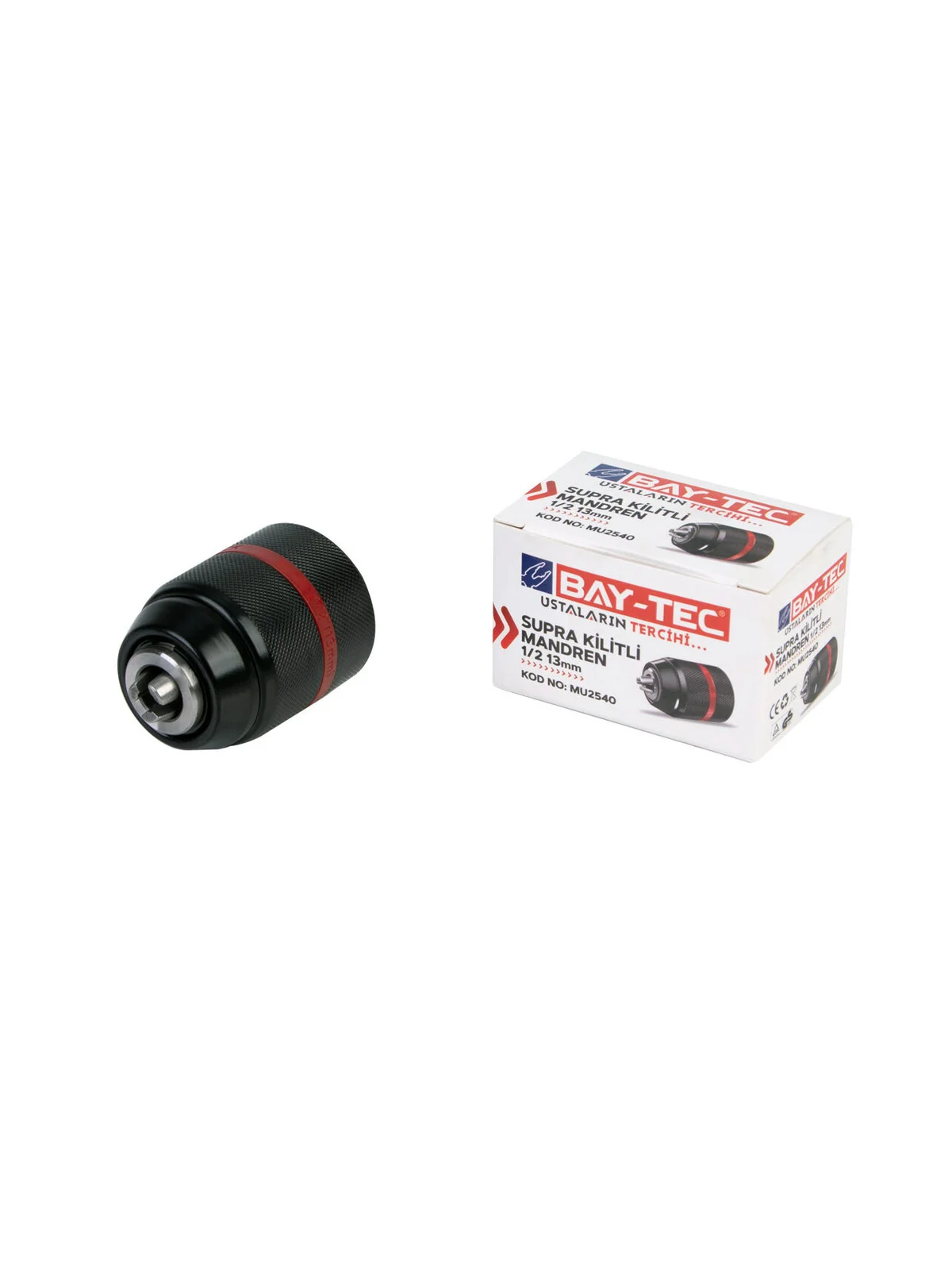 BAY-TEC MU2540 Supra Kilitli Metal Mandren 1/2X20 13 mm