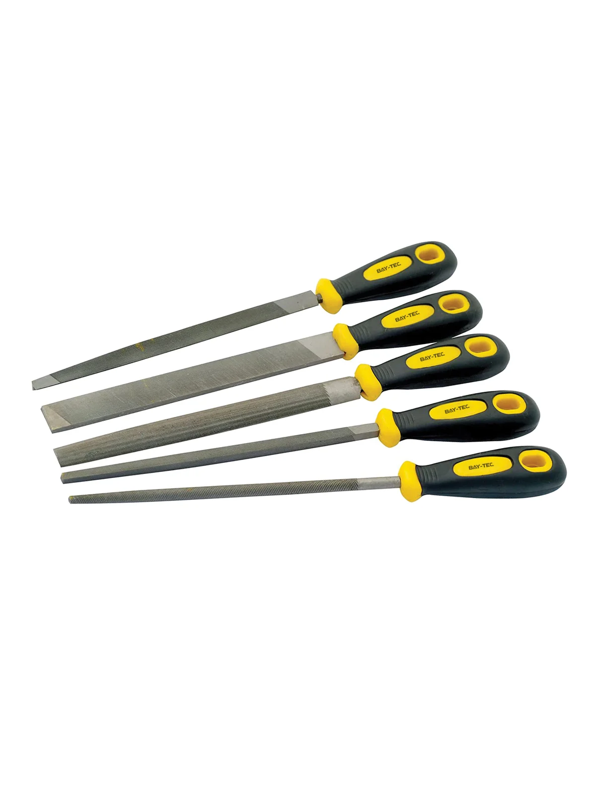 BAYTEC MK1040 Eğe Seti 5 Parça, 8' (200mm eğe boyu)