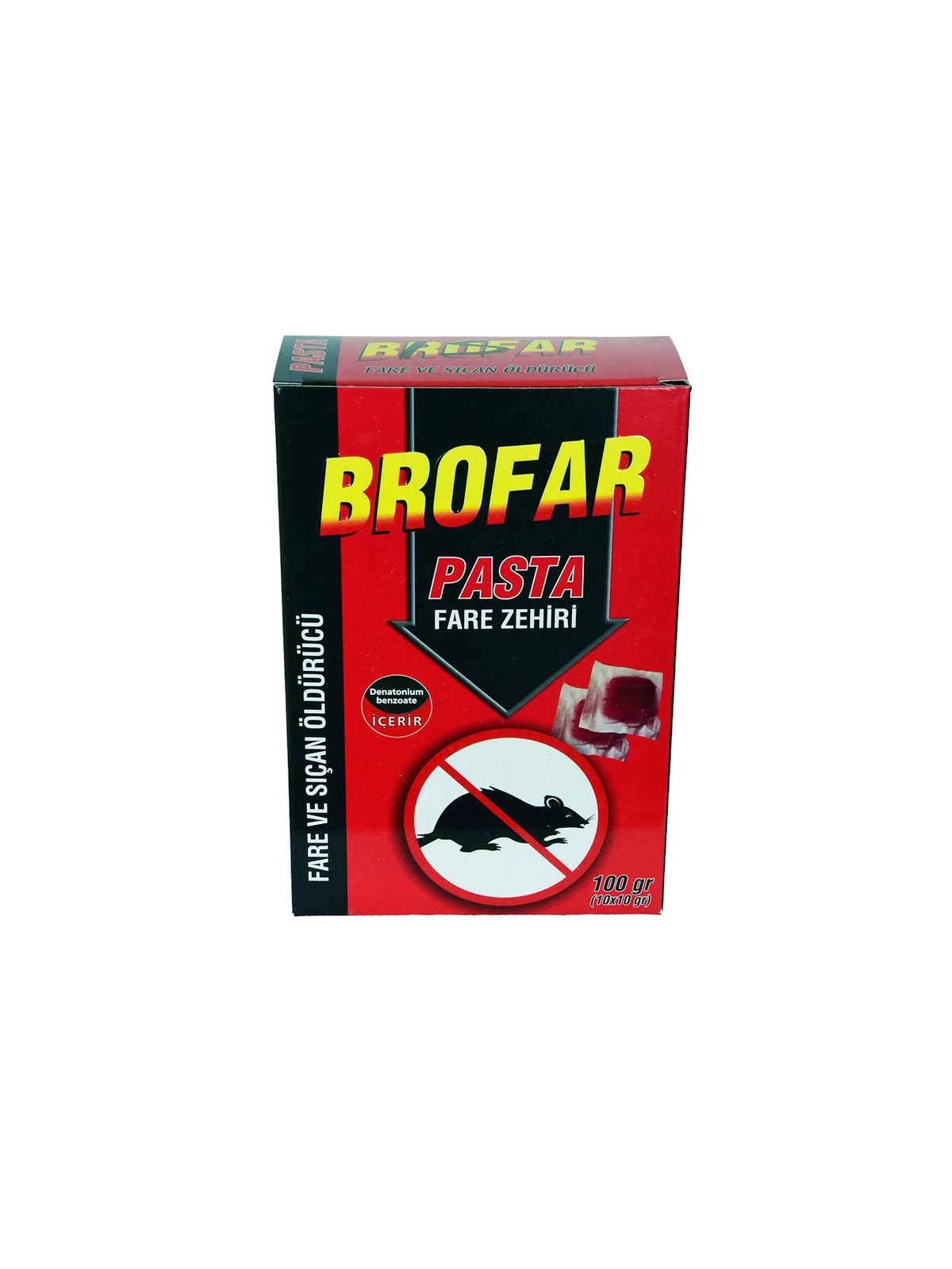 BROFAR Fare ve Sıçan Öldürücü Pasta 100 gr