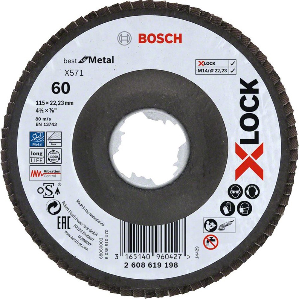 Best For Metal Flap 115 mm, 60KUM ile Hızlı Kesim