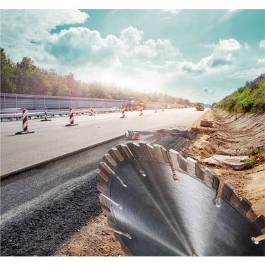 Beton Zeminler İçin Elmas Testere, 180 mm Çapı ile Etkili Kesim Sağlar