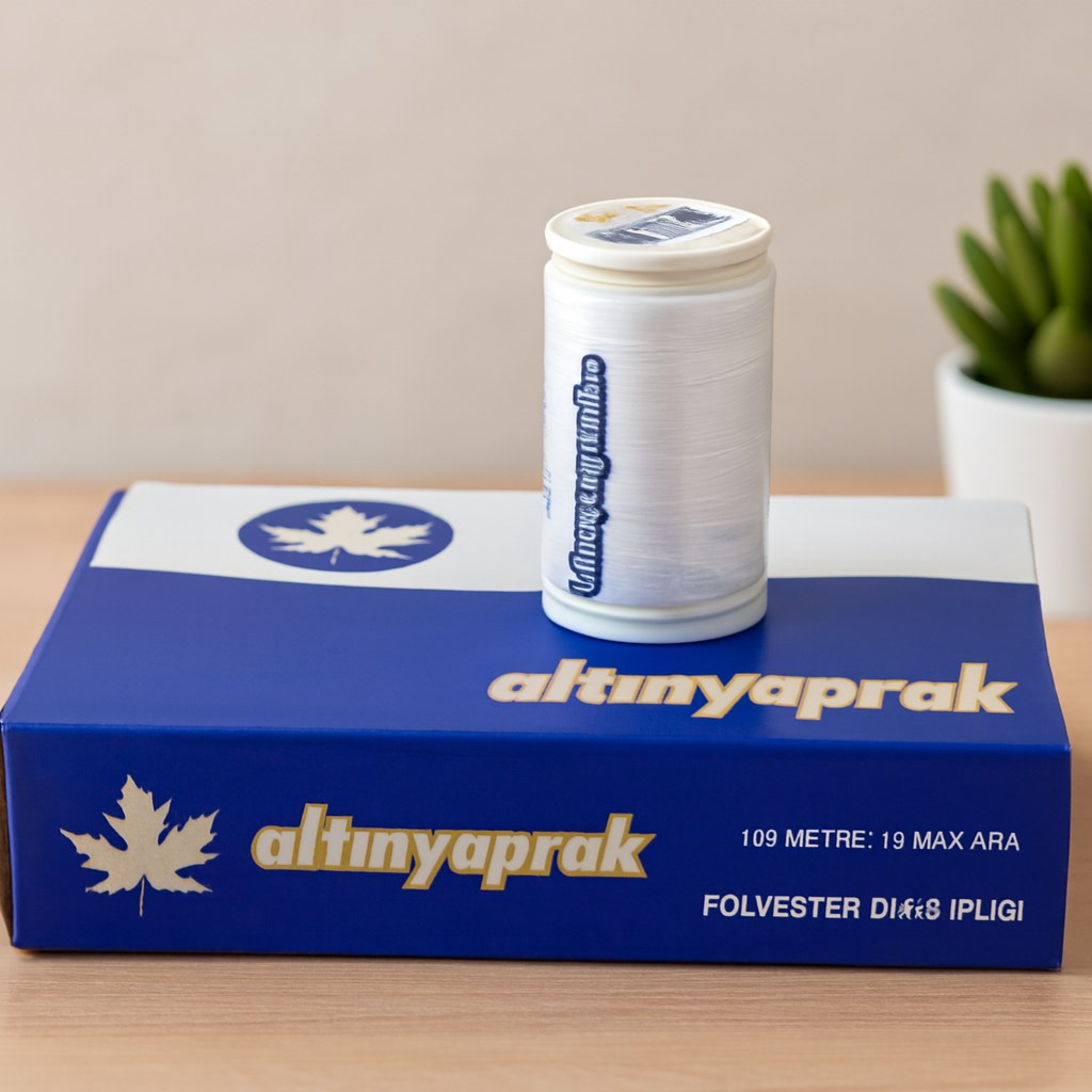 Beyaz Dikiş İpi 100 m - 12li Paket