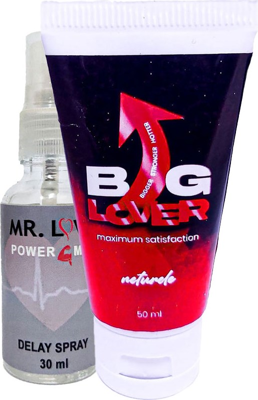 Bglover Boyuna Enine Hacmine Pe.nisbakım Masaj Kremi 50ML + Msterlove Geciktiricisprey 30 ml