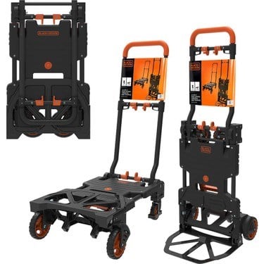 Black & Decker Çok Fonksiyonlu Katlanır El Arabası - 55/120Kg Kapasite