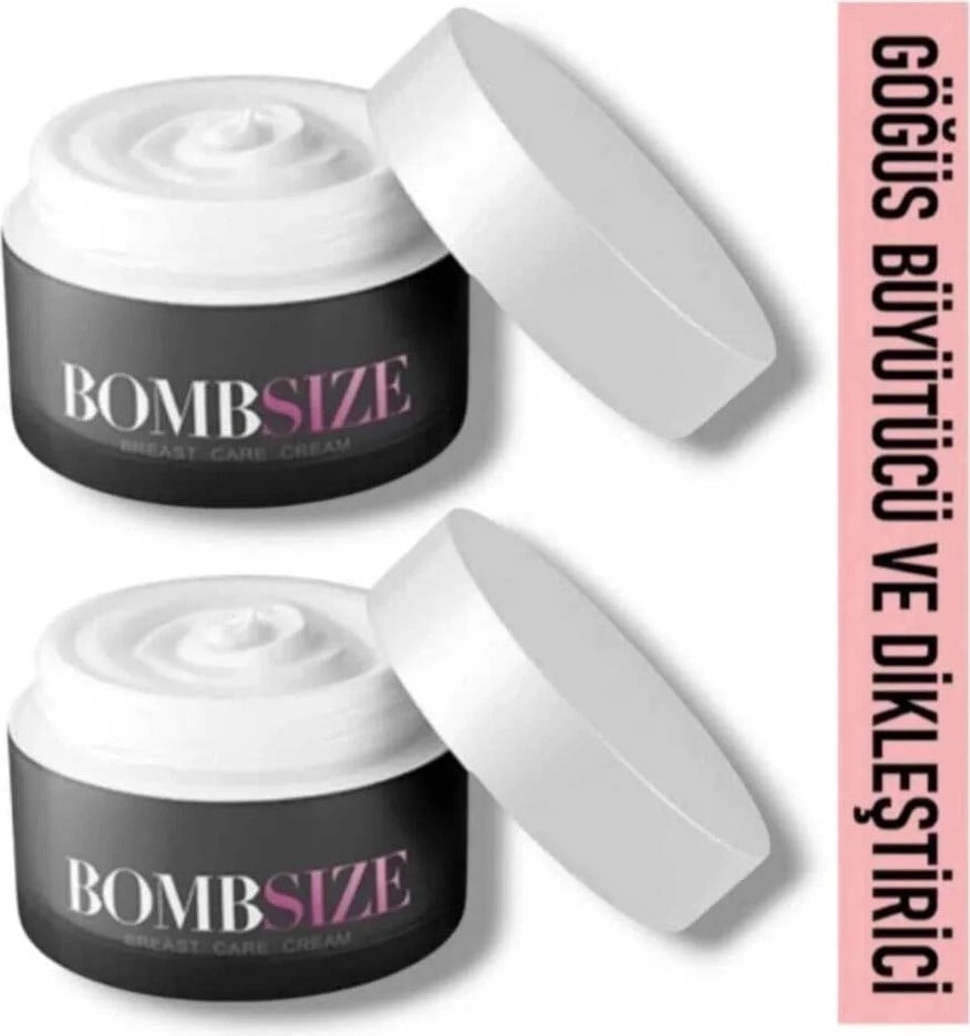 Bombsize Kadınlara Özel Göğüs Bakım Kremi 50 ml x 2 Adet