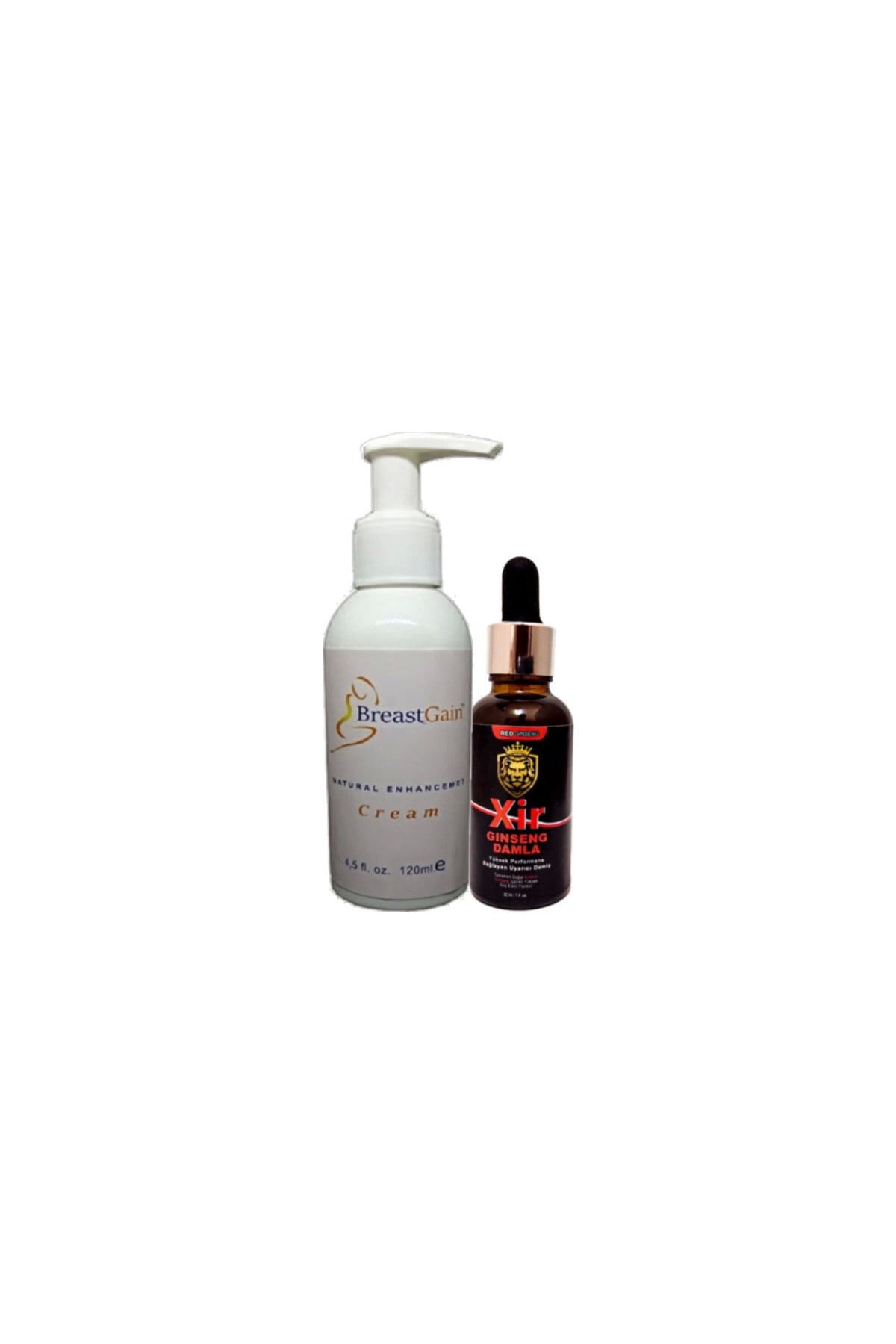 Breastgain Krem 120 ml + Mucizevi Sertleştiricili Bay Özel Karışım İçecek 30 ml