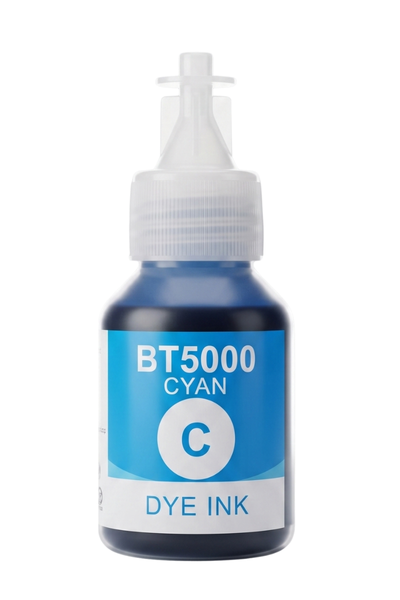 Brother BT 5000C **Kutusuz** Mavi Şişeli Mürekkep 45ml