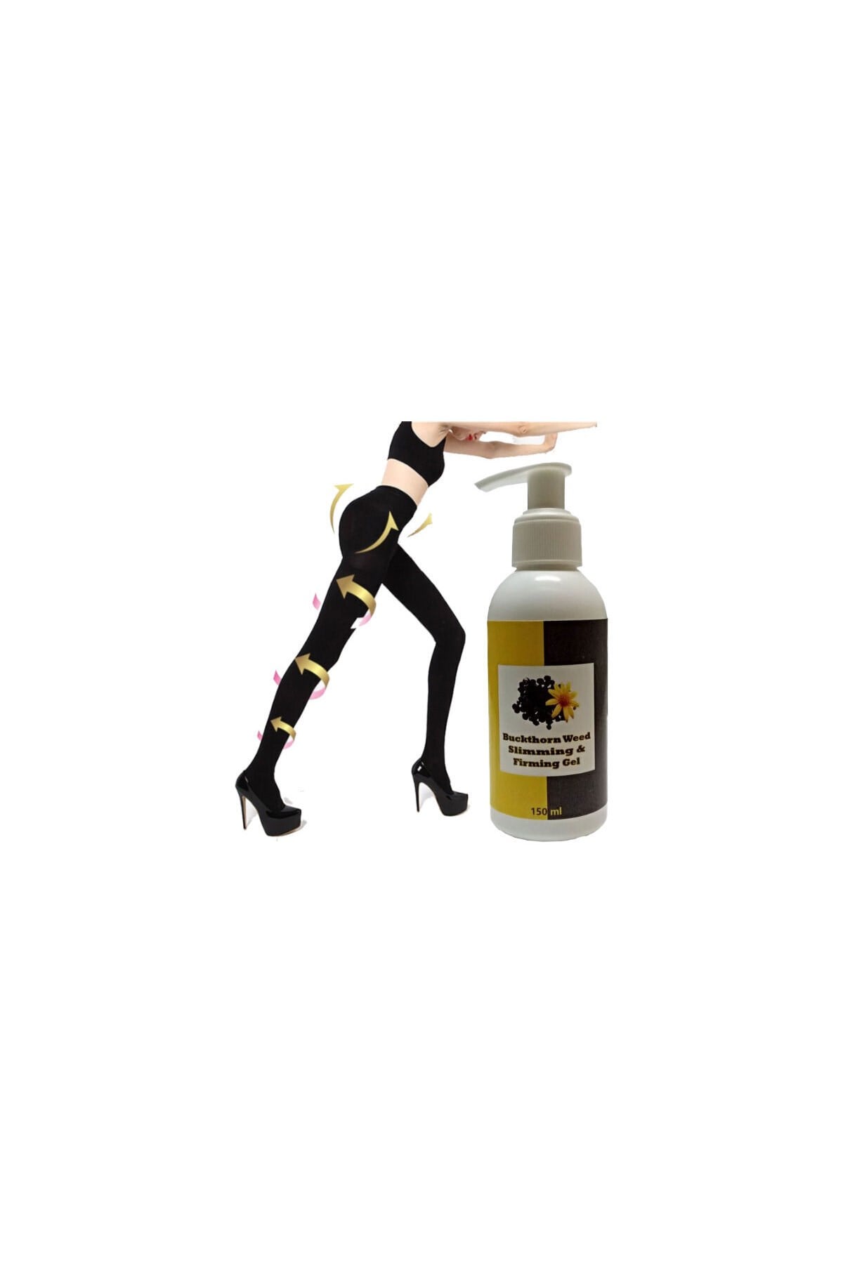 Buckthonr 150 ml Yağları Yakmaya Jel + S-M Mikro Kapsüllü Şekillendirici Tayt