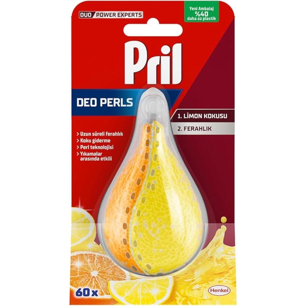 Bulaşık Makinesi için Limon ve Portakal Ferahlığı 17 g Koku