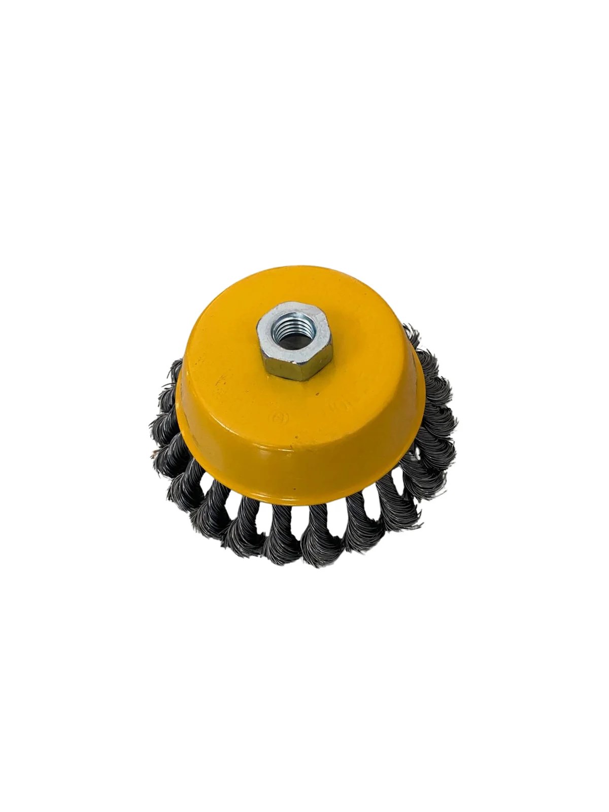 Burgulu Çanak Tel Fırça 125mm 55735