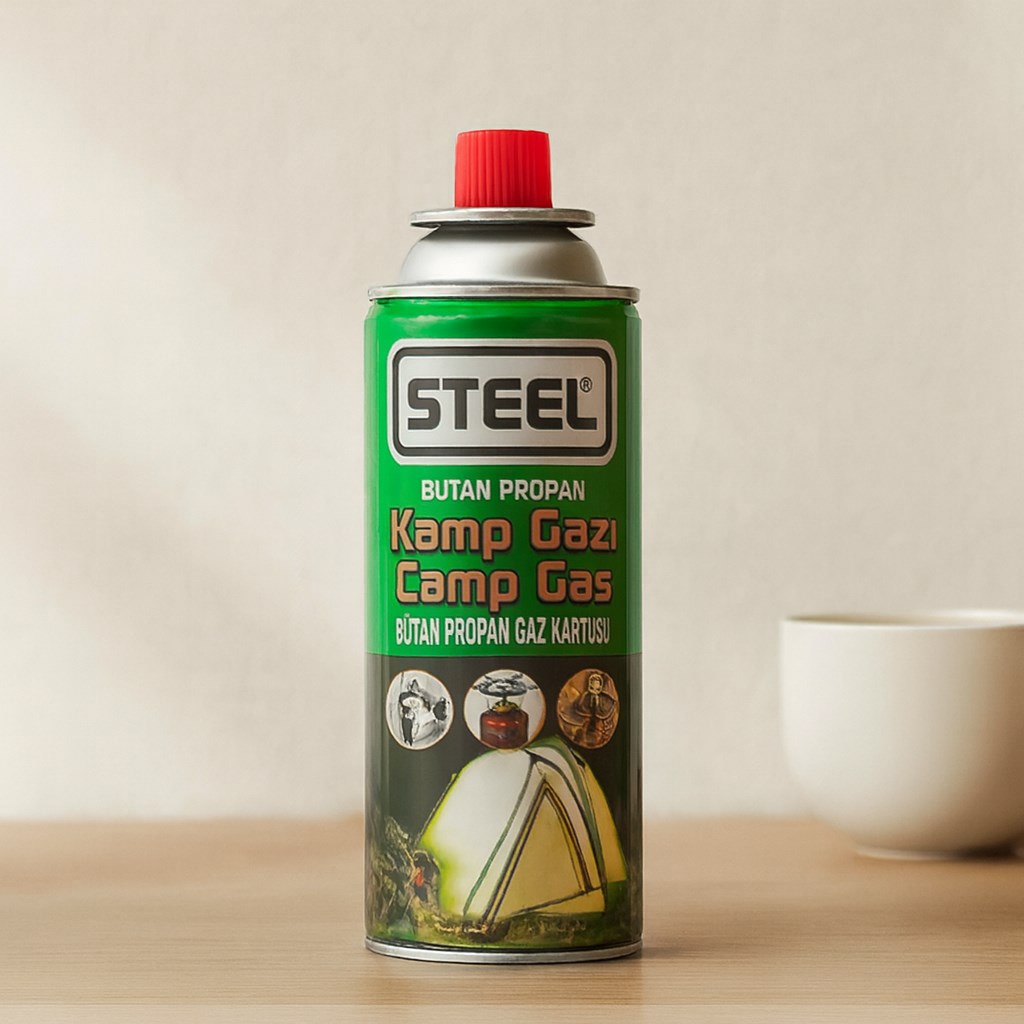 Bütan Gaz Kartuşu 220g & 400ml - Piknik ve Kamp