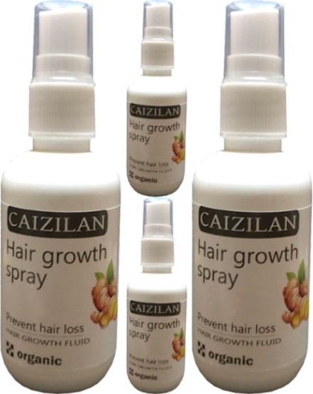 Caizilan Hair Growth Spray 4 Adet Zencefil Özlü Saça Boyut Spreyi 50 ml