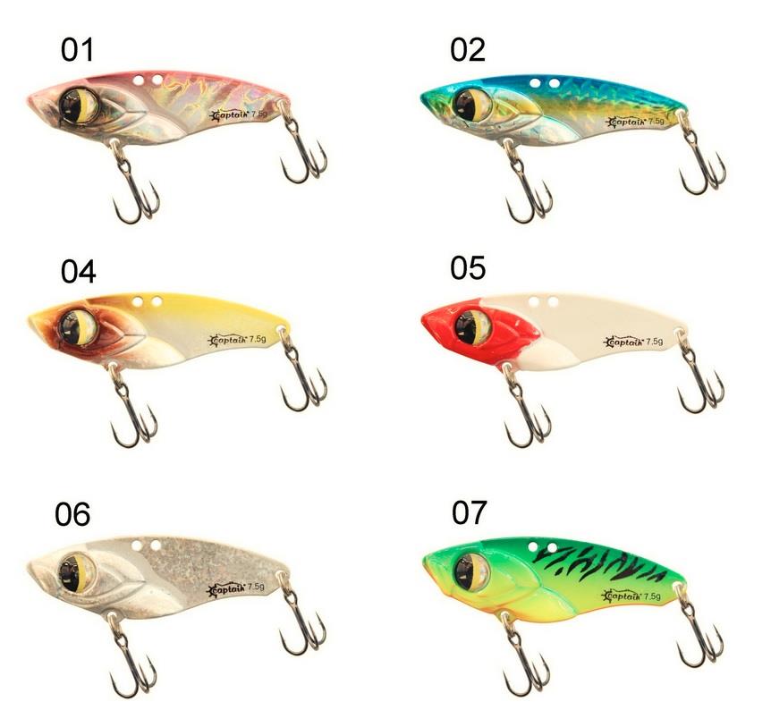 Captain 3661 Vertigal Metal Vibrasyon 7.5gr Suni Yem