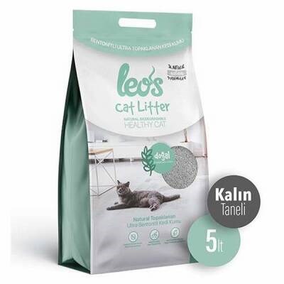 Cat Litter Doğal Bentonit Kalın Taneli Kedi Kumu 5 Lt