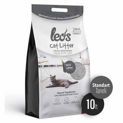 Cat Litter Grey Aktif Karbonlu Bentonit Kedi Kumu 2x10 Lt