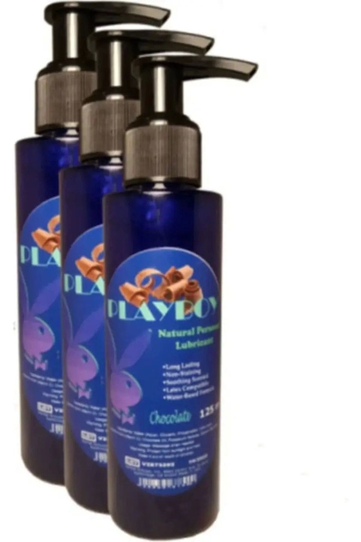 Chocolate Flavor Natural Personal Lubricant 125ml Çikolata Aromalı Kayganlaştırıcı X 3 Adet
