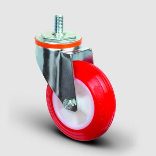 Civata Bağlantılı Poliüretan Tekerlek Çap:80