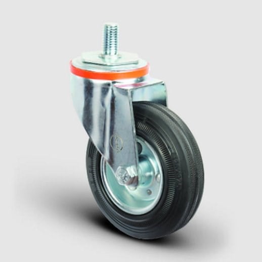 Civatalı Kauçuk Tekerlek Çap:80