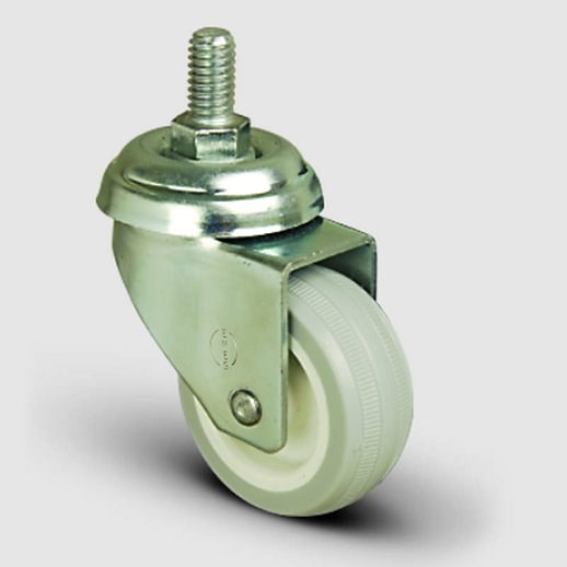 Civatalı PVC Kaplı Tekerlek Çap:75