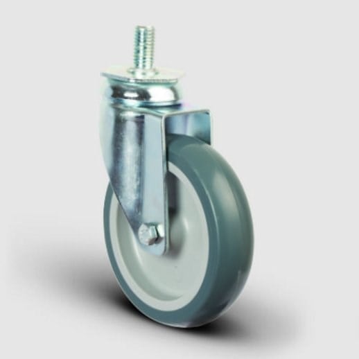 Civatalı Termoplastik Kauçuk Tekerlek Çap:200