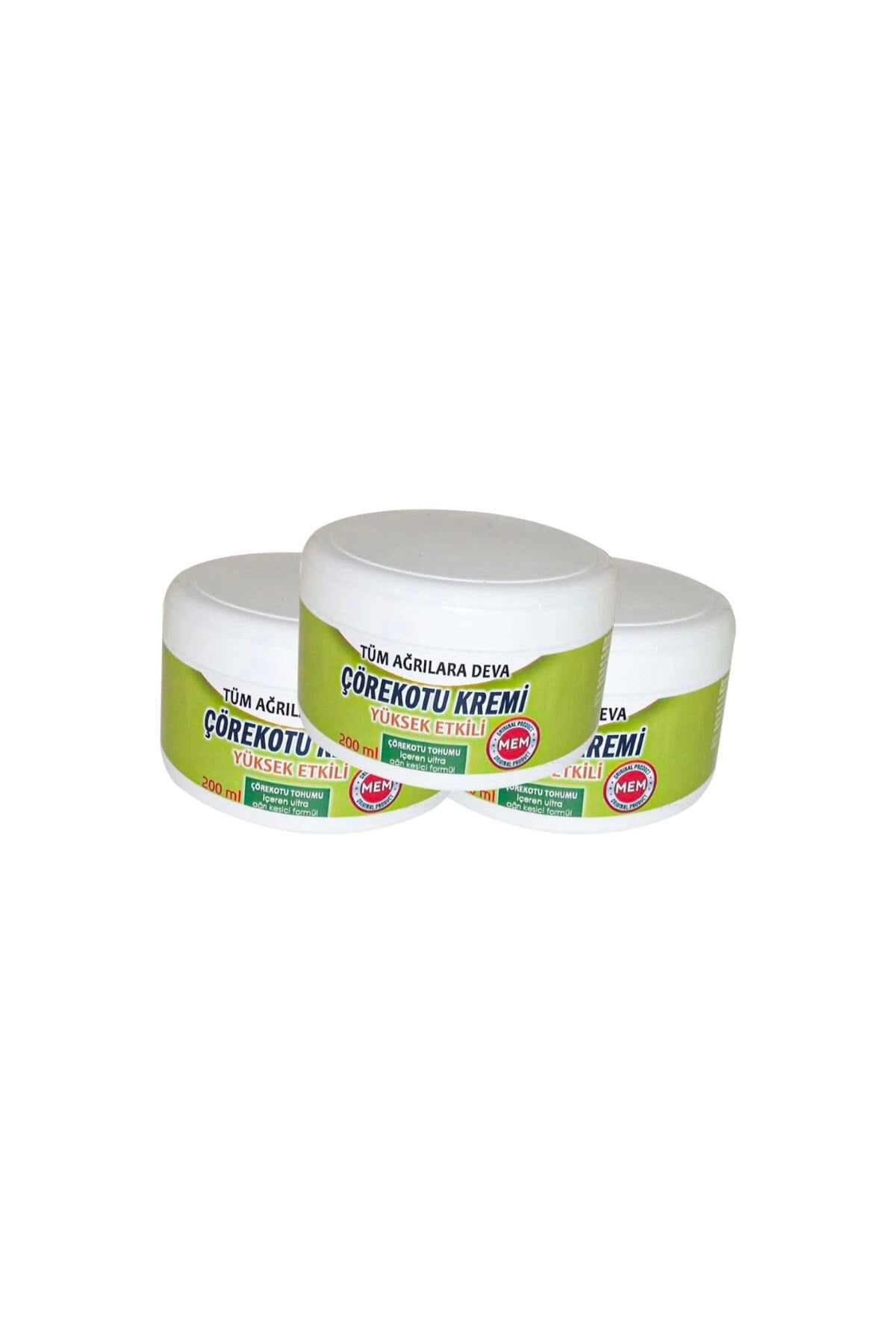 Çörek Otu Kremi Green Box 200 ml - 3 Adet Rahatlatıcı Krem