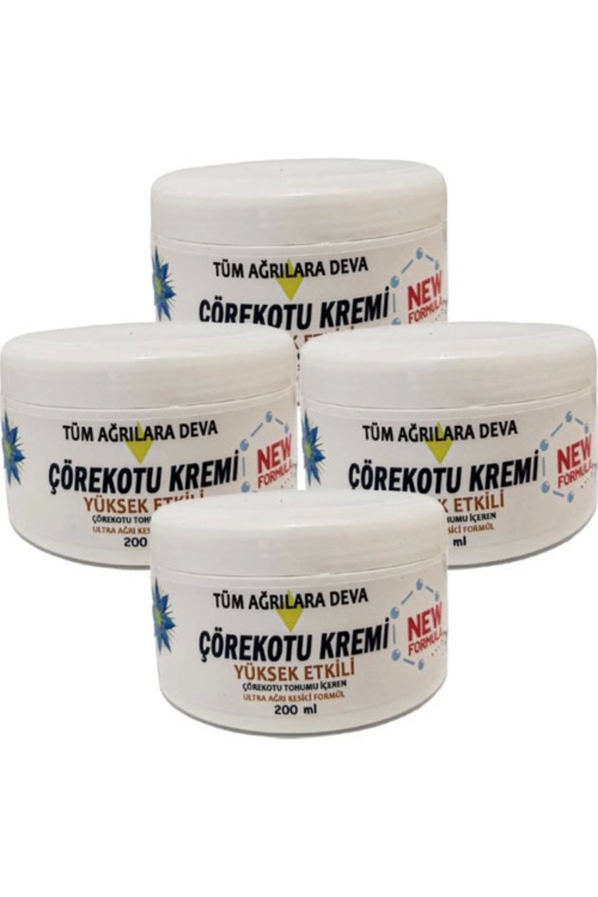 Corex Çörek Otu Kremi White Box 4 Tane x 200 ml