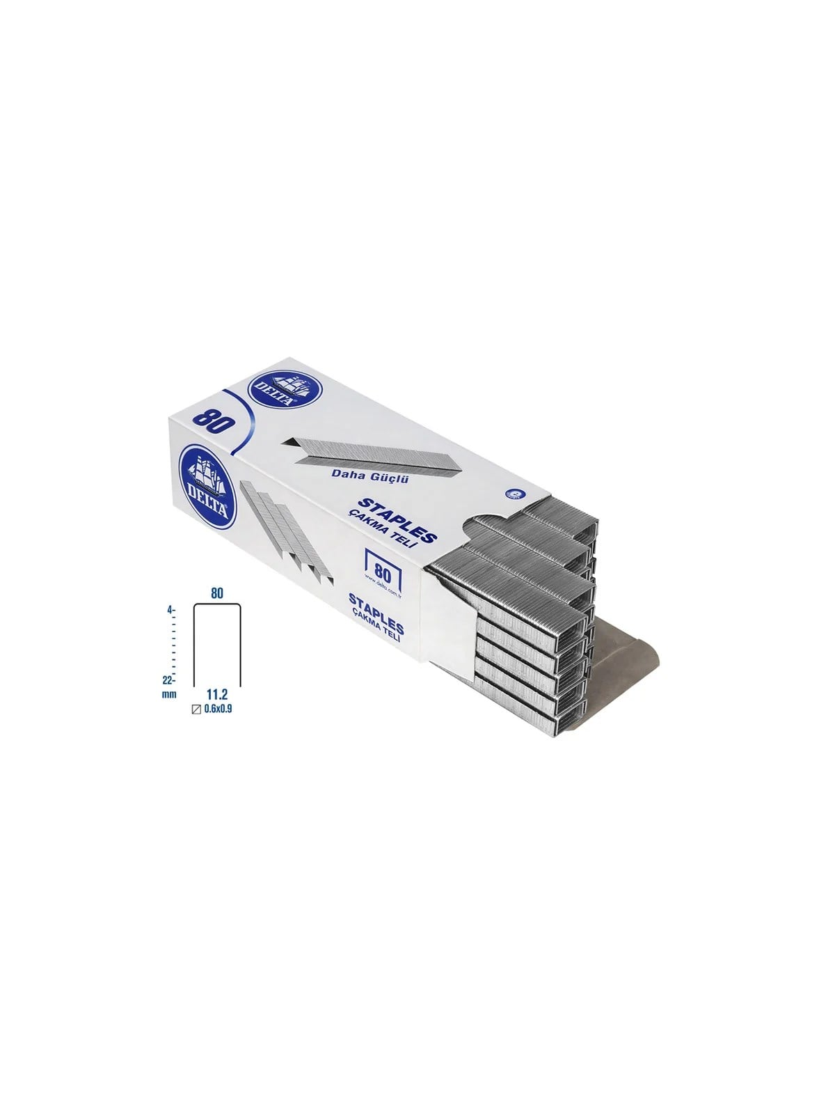 DELTA 80 Seri Havalı Zımba Teli 80/6
