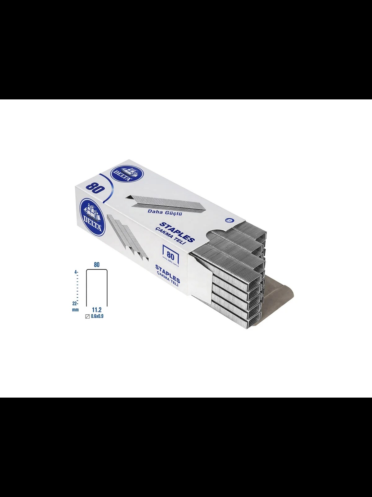 DELTA 80 Seri Havalı Zımba Teli 80/6