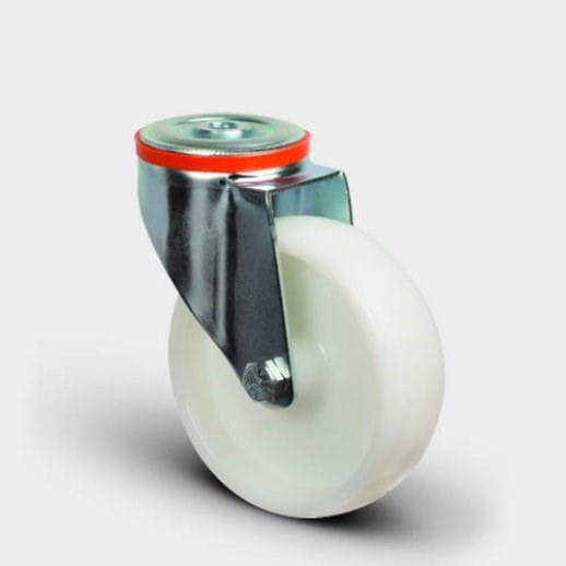 Delik Bağlantılı Poliamid Tekerlek Çap:125