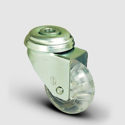 Delik Bağlantılı Şeffaf Tekerlek Çap:75