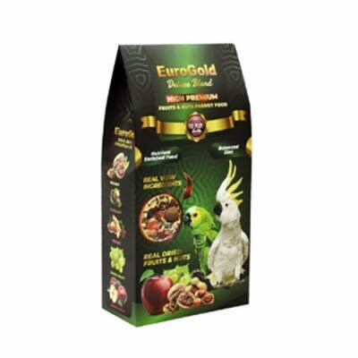 Deluxe Blend Fruits Nuts Meyveli ve Kuruyemişli Papağan Yemi 650 Gr