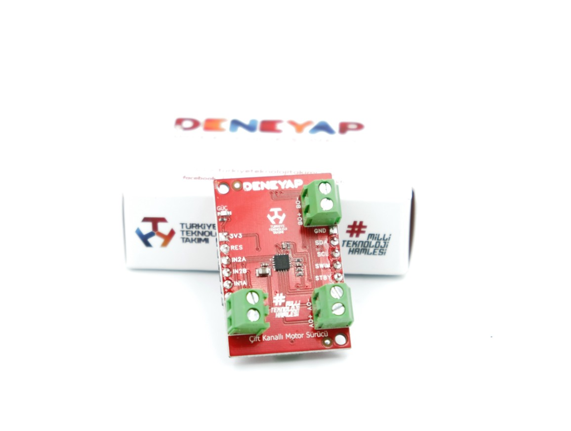 Deneyap Çift Kanallı Motor Sürücü