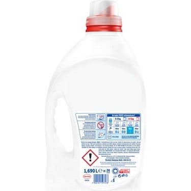 Derin Temizleme Etkili Gül Aromalı Çamaşır Deterjanı 1690 ml