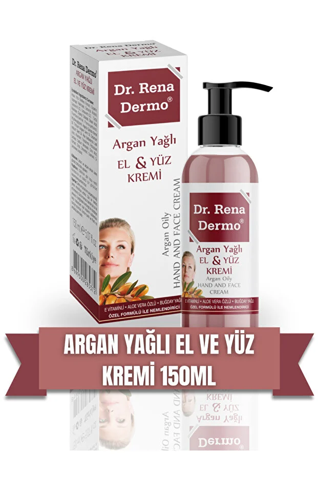 Dermo Dermo Argan Yağı Özlü El Yüz Cilt Kremi 150m Doğal Yağlı