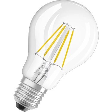 Dimmable 4W LED Ampul 2700K Sarı Işık, A40 Tipi