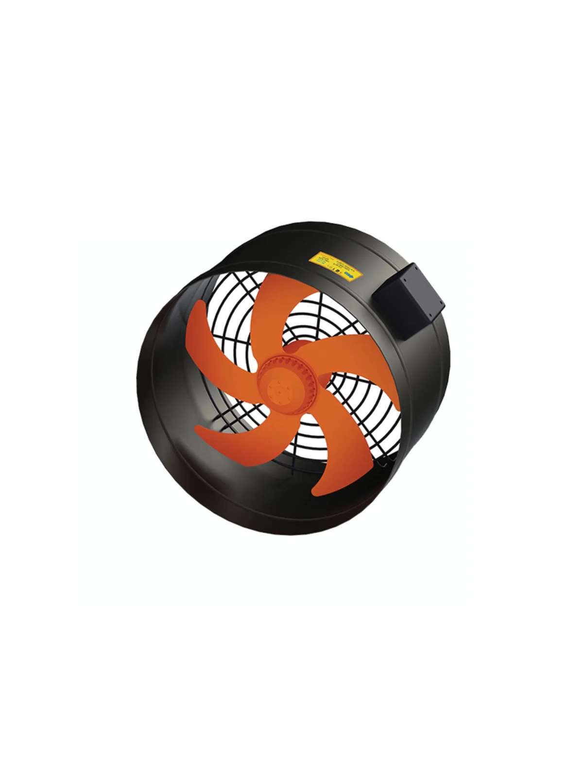 Dıştan Rotorlu Kanal Tip Aksiyel Fan DRPKT-200