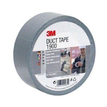 Duct Tape 50 mm x 50 m - Çok Amaçlı Yapıştırıcı Gri Tamir Bandı