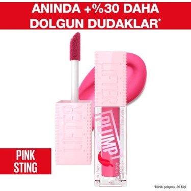 Dudak Parlatıcısı 003 Pink Sting, Nemlendirici ve Parlak