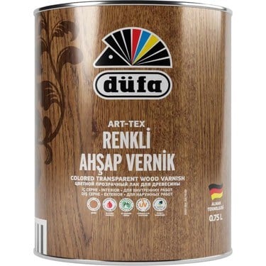 Düfa ART-TEX Renkli Ahşap Verniği 8621 Açık Meşe 0.75