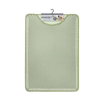 Duplex Elekli Kedi Kumu Paspası Yeşil 45x65 Cm