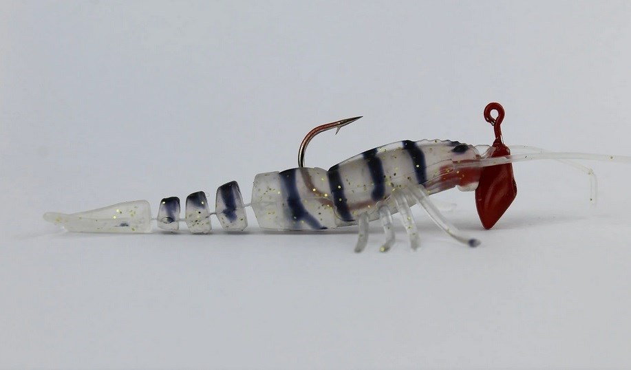 Ecotackle Melagues 7.9cm İğnesiz Paketsiz Silikon Karides - COL:07