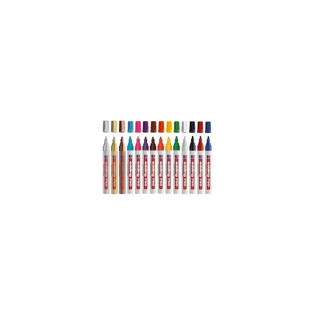 Edding 750 Boya Dekor Beyaz Marker Kalemi