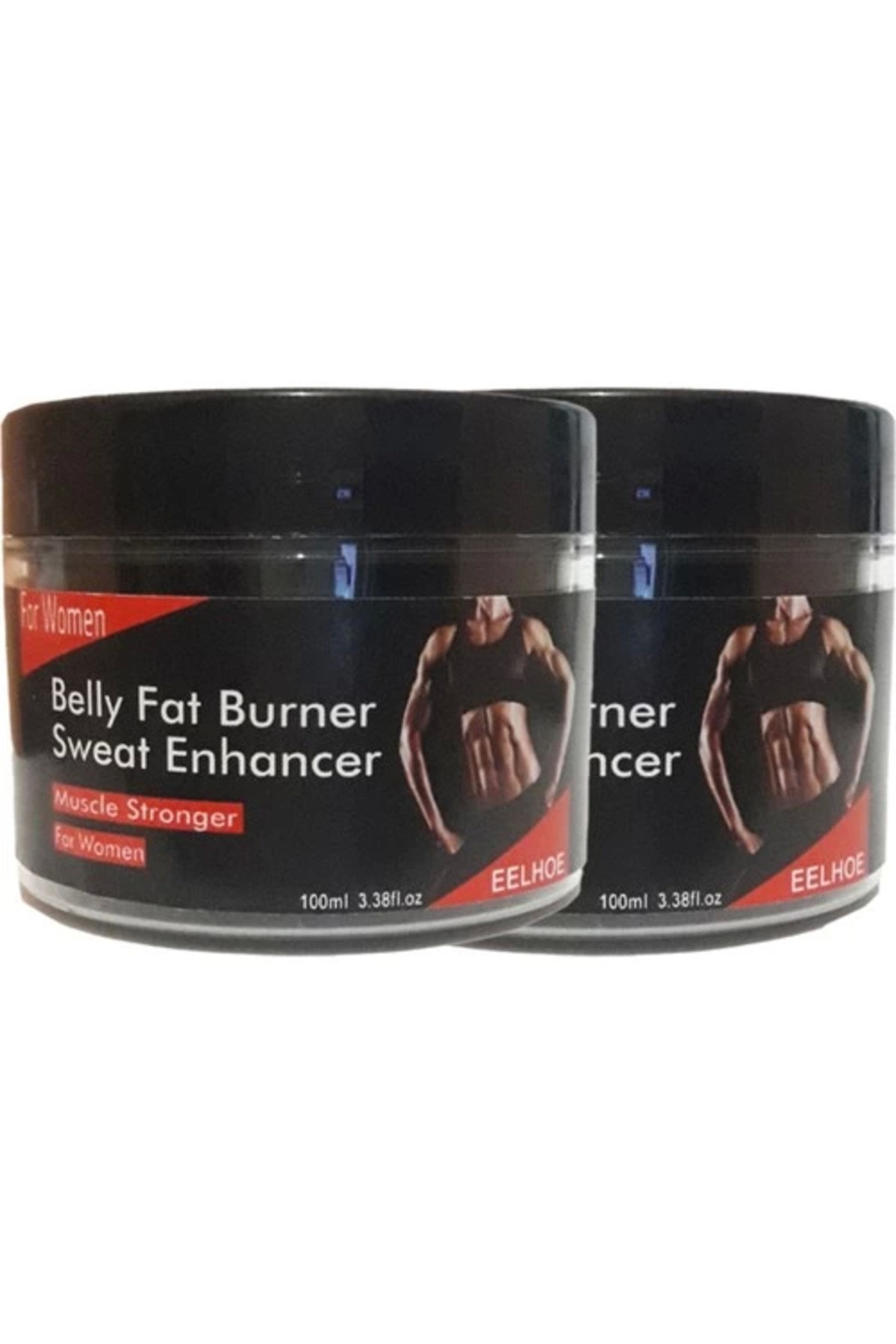 Eelhoe 2'li Belly Fatburner Sweat Enhancer Kadınlara Özel Kremi 100 ml