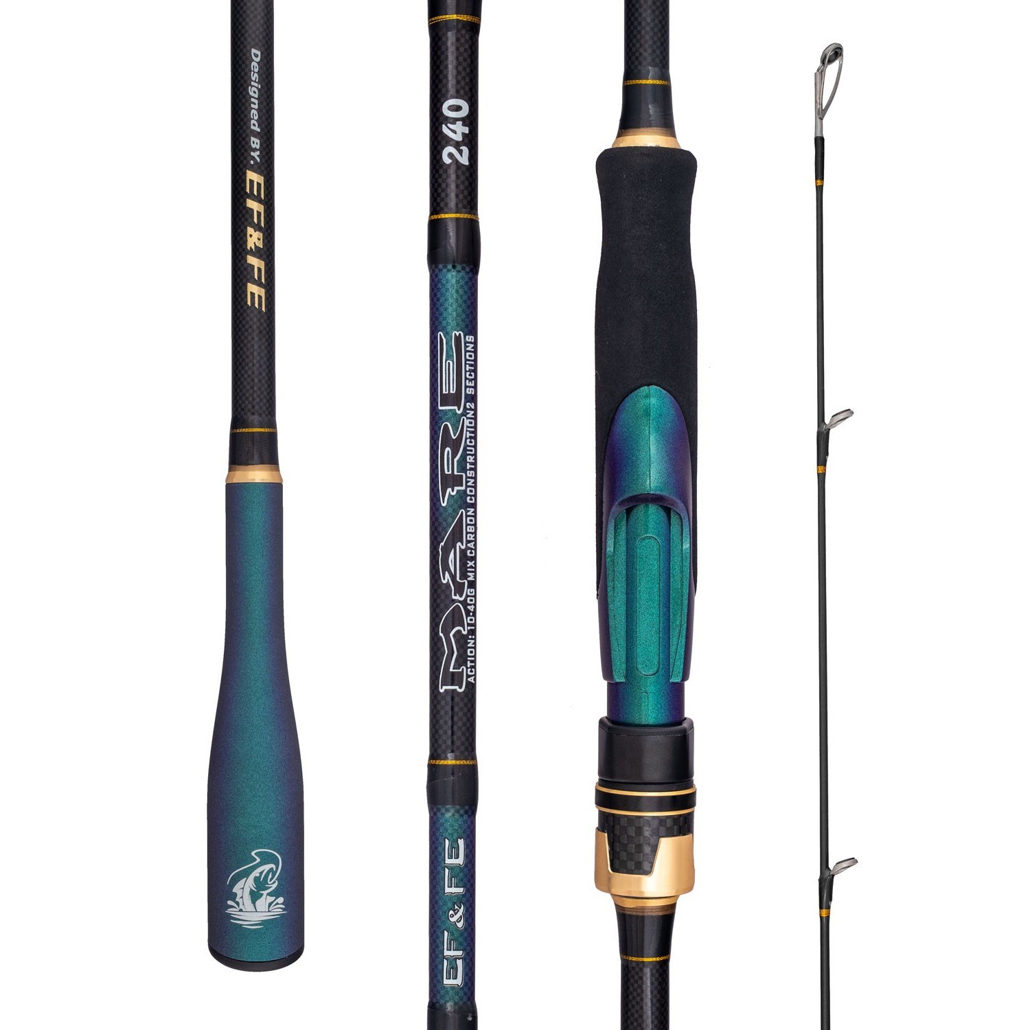 Effe Mare 2.40m 10-30gr Spin Olta Kamışı