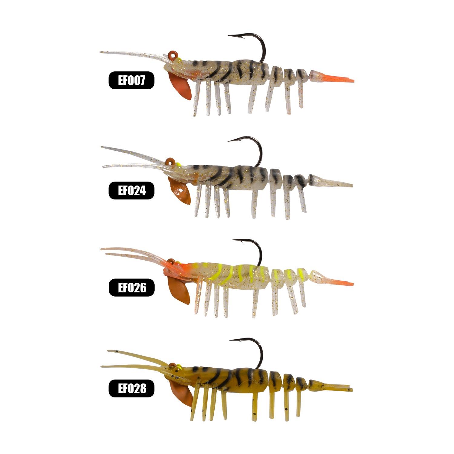 Effe Sasi Caridina HG07 Silikon Sahte Karides 76mm 6.5gr